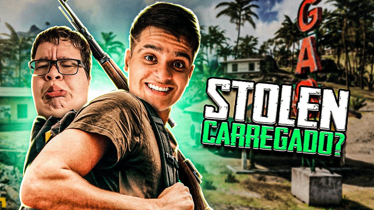 STOLEN ENTROU NA MOCHILA, E FOI CARREGADO! 😂 WARZONE PACIFIC GAMEPLAY (FT.STOLEN)