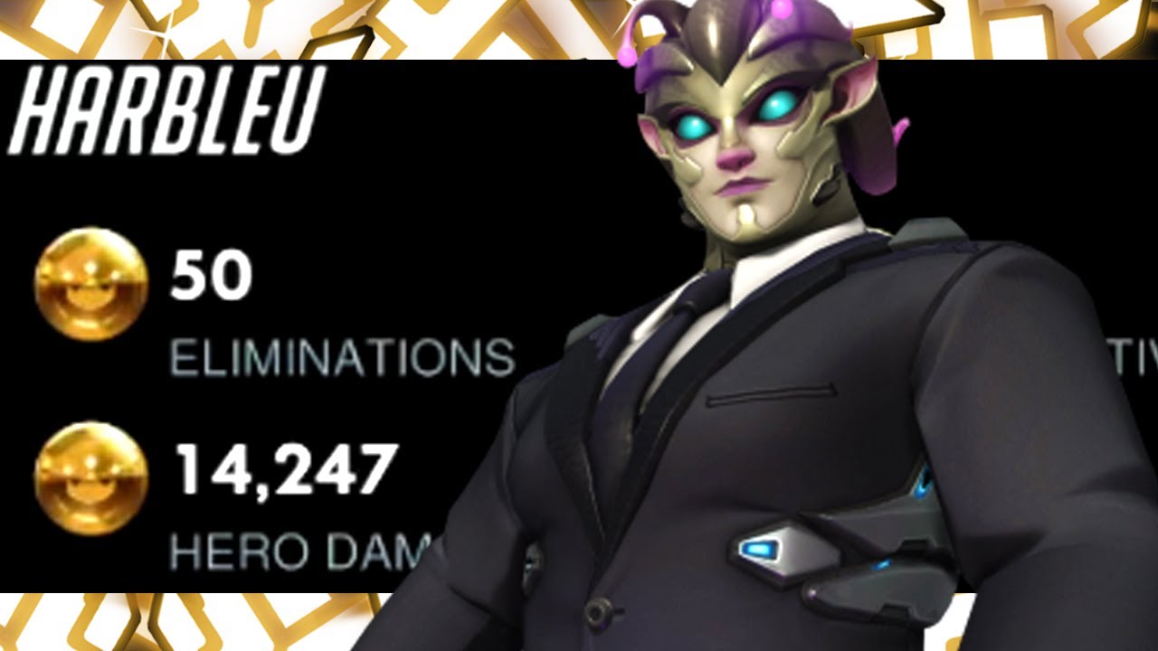 HARBLEU TOP 54 ZARYA  - 50 ELIMS! [ OVERWATCH SEASON 23 TOP 500 ]