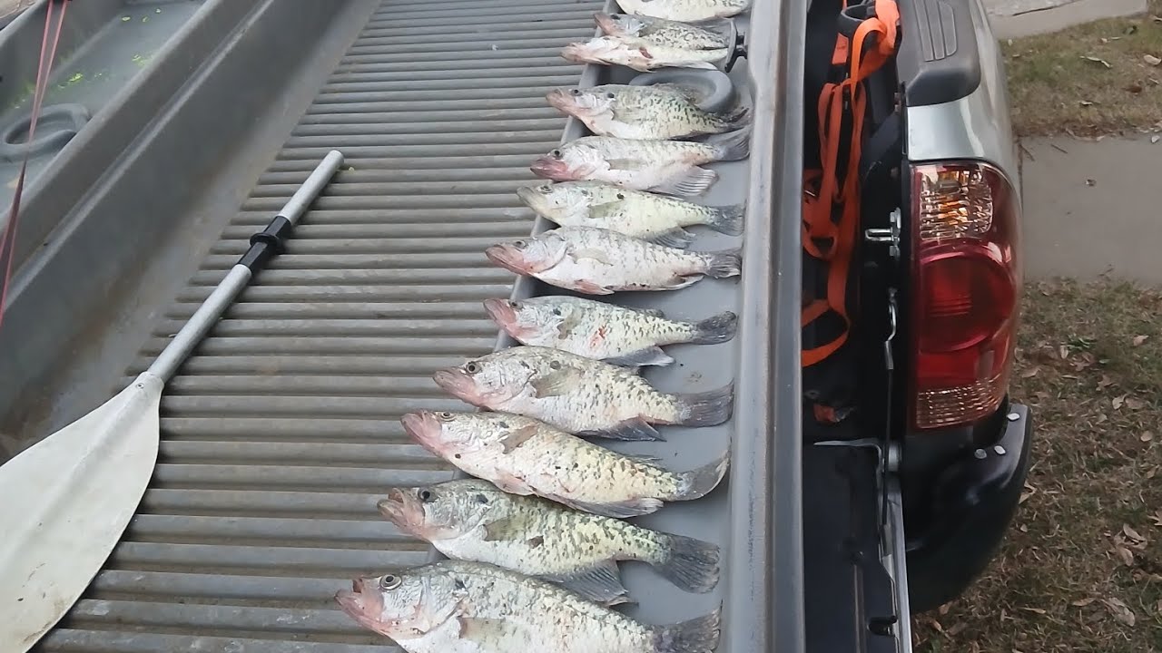 25 Creek Crappie took the ride home!!