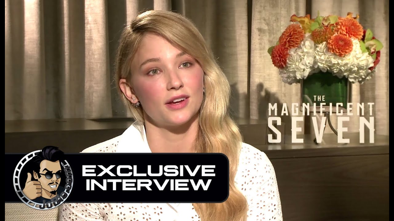 Haley Bennett Exclusive THE MAGNIFICENT SEVEN Interview (JoBlo.com)