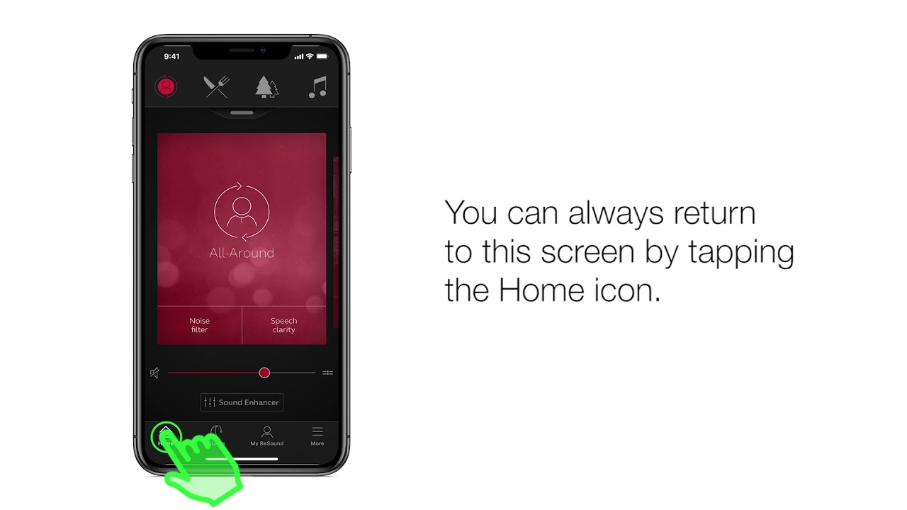 ReSound Smart 3D and ReSound Smart apps: Orientation