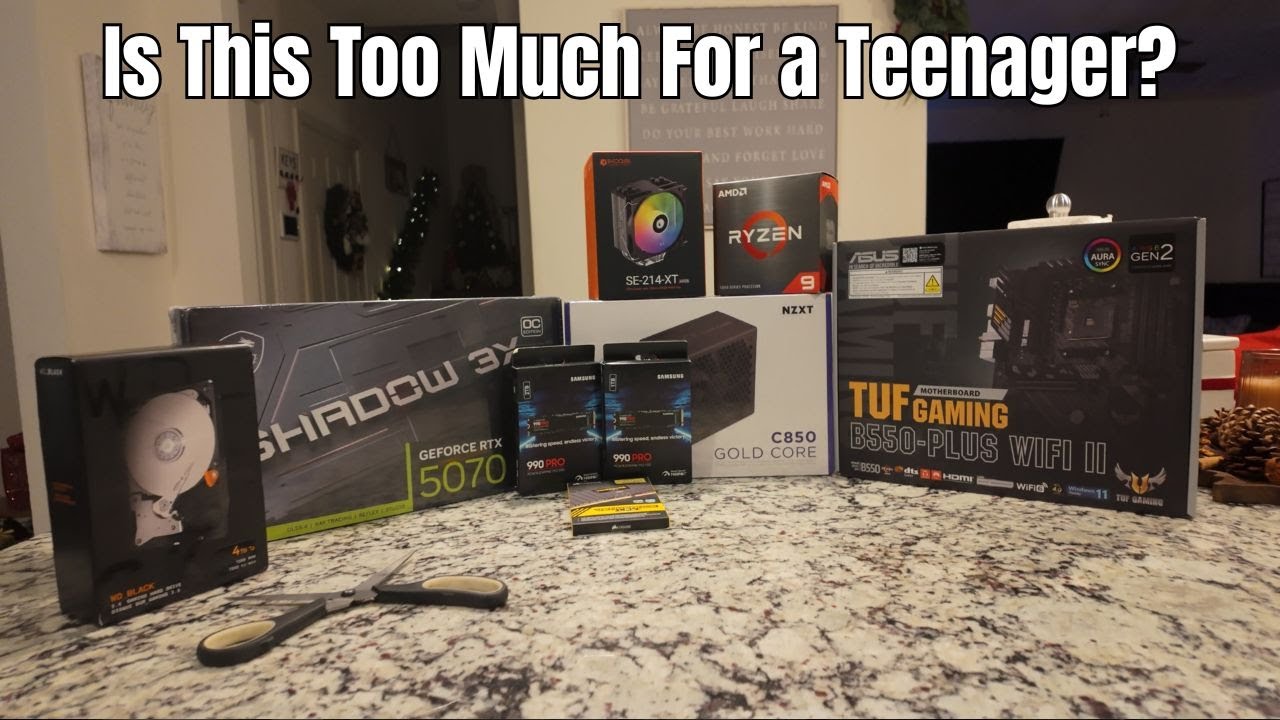 Building a Custom PC as a Christmas Gift