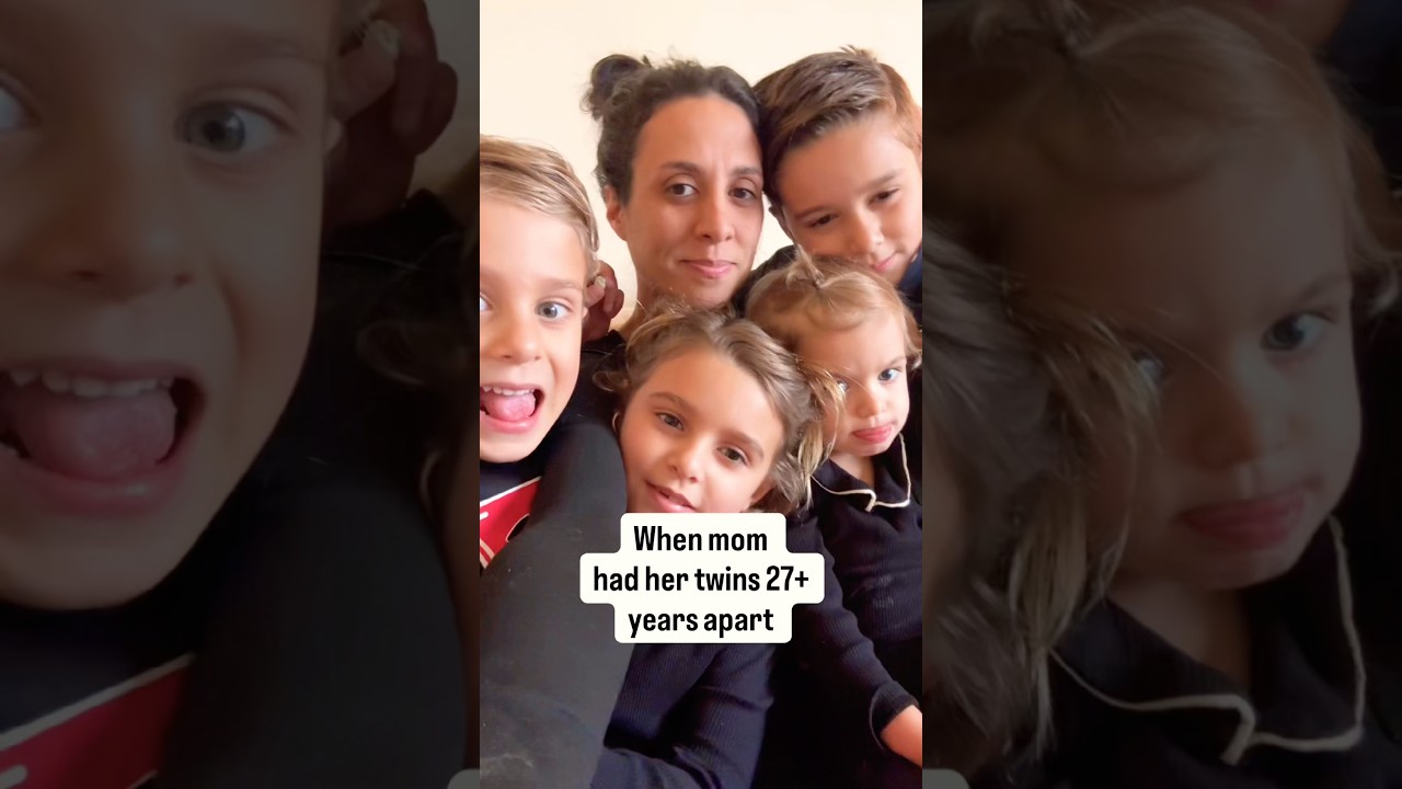 Who looks the most like mommy? #motherhoodjourney