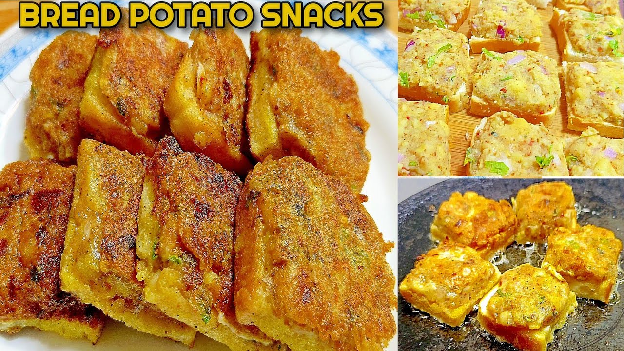 Bread Potato Snacks Recipe | Ramadan Special Iftar Recipes | Cooking With Ruhma