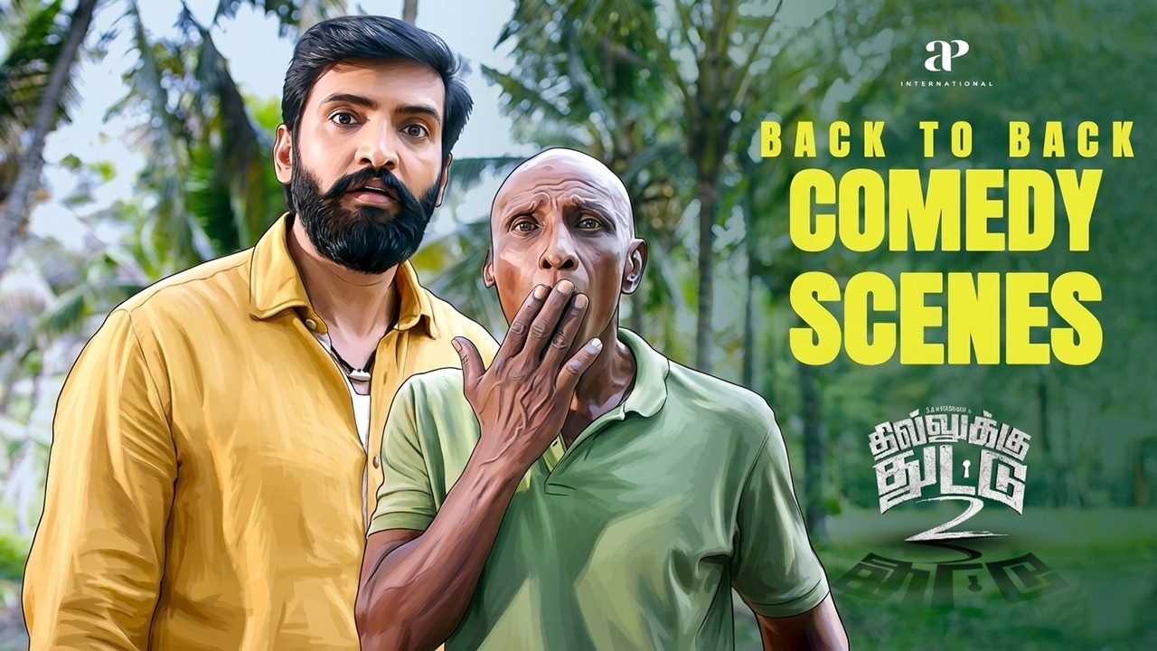 Dhilluku Dhuddu 2 Comedy Scenes | Santa’s Love Story Turns Into a Ghostly Comedy..! | Santhanam