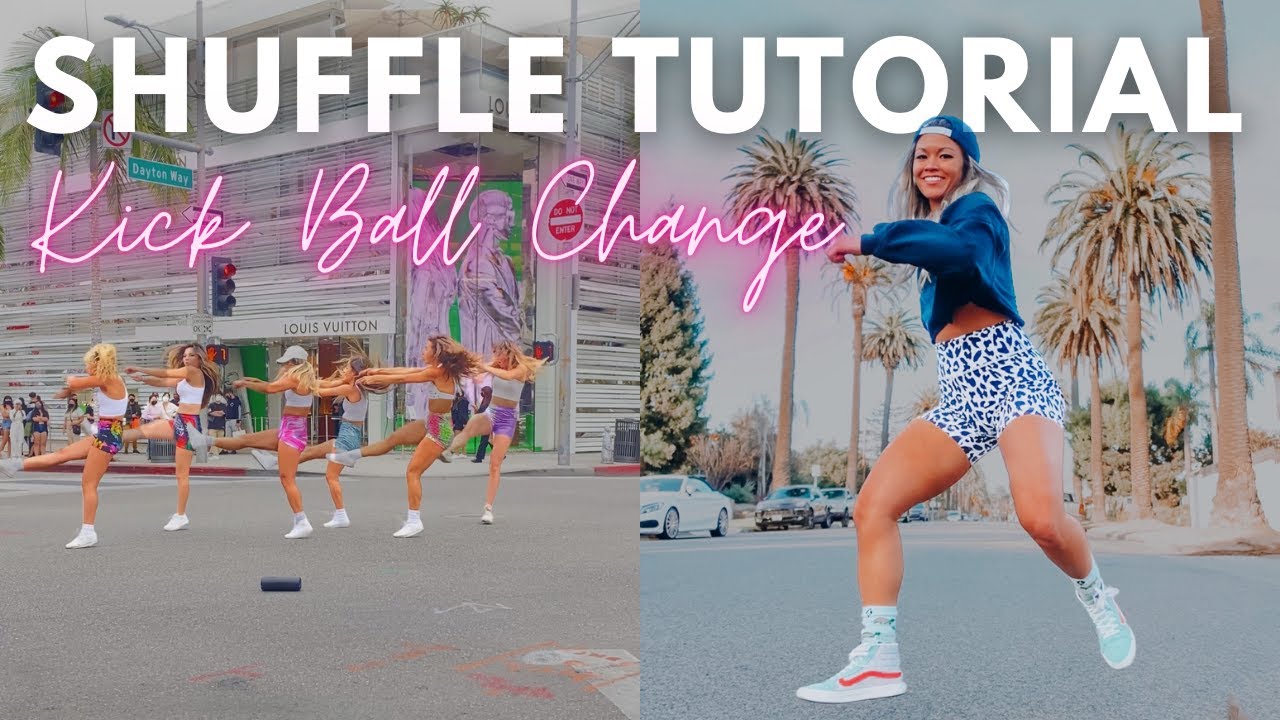 BEGINNER SHUFFLE TUTORIAL | Learn how to do the Kick Ball Change in under 5 minutes!