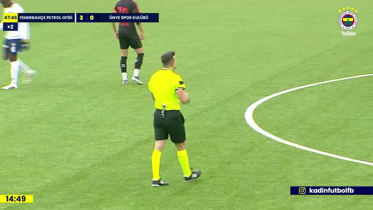 MAÇ ÖZETİ: Fenerbahçe Petrol Ofisi 6-1 Ünye Kadın Spor Kulübü