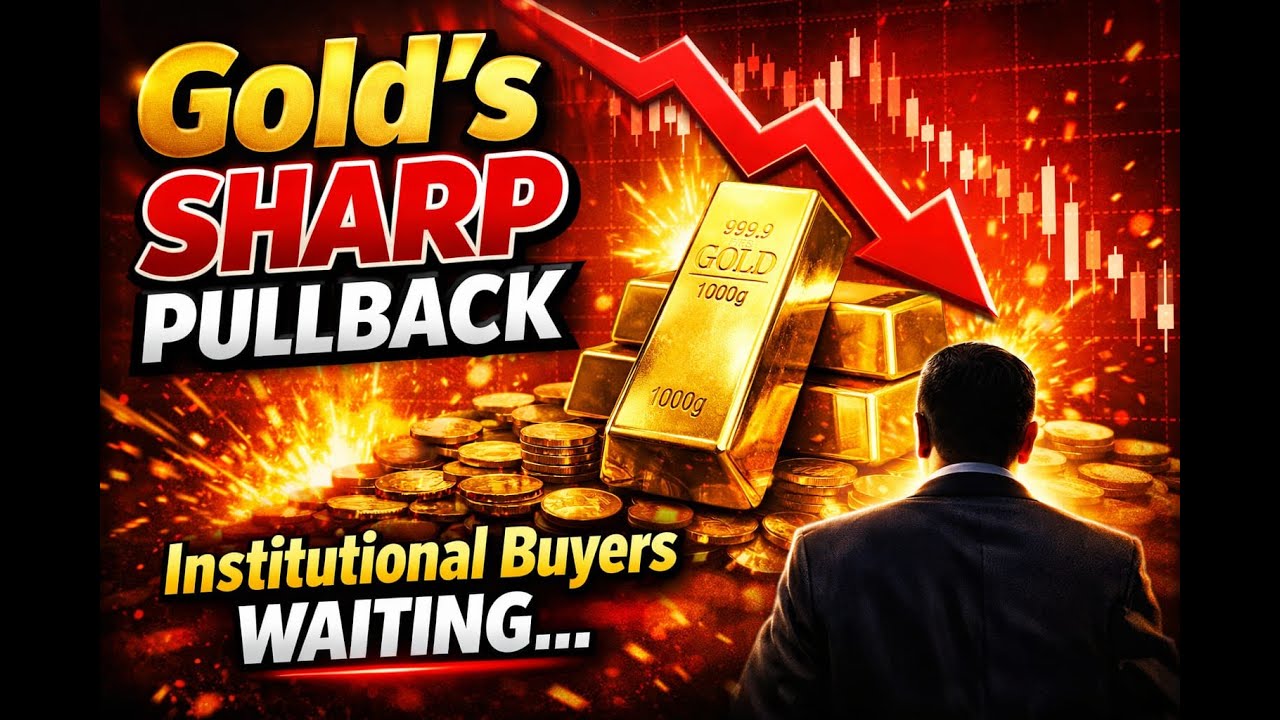 Gold&rsquo;s Sharp Pullback | Why Institutional Buyers Are Waiting