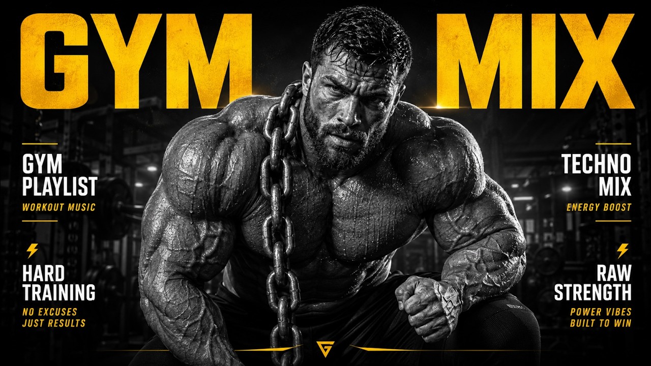 [GYM PLAYLIST] TECHNO MONSTER MIX  ⚫ 2026 TECHNO MOTIVATION 🐺