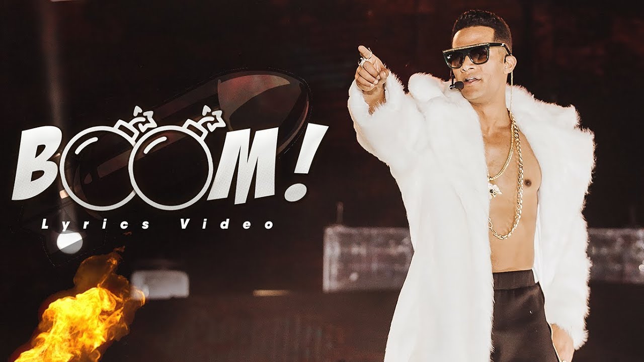 Mohamed Ramadan - BOOM [ Lyrics Video ] / محمد رمضان - أغنية بوم