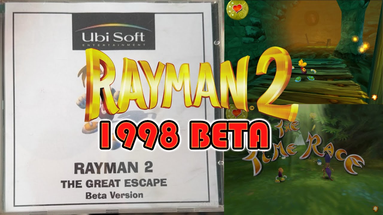 Rayman 2 - 1998 Beta Version Gameplay