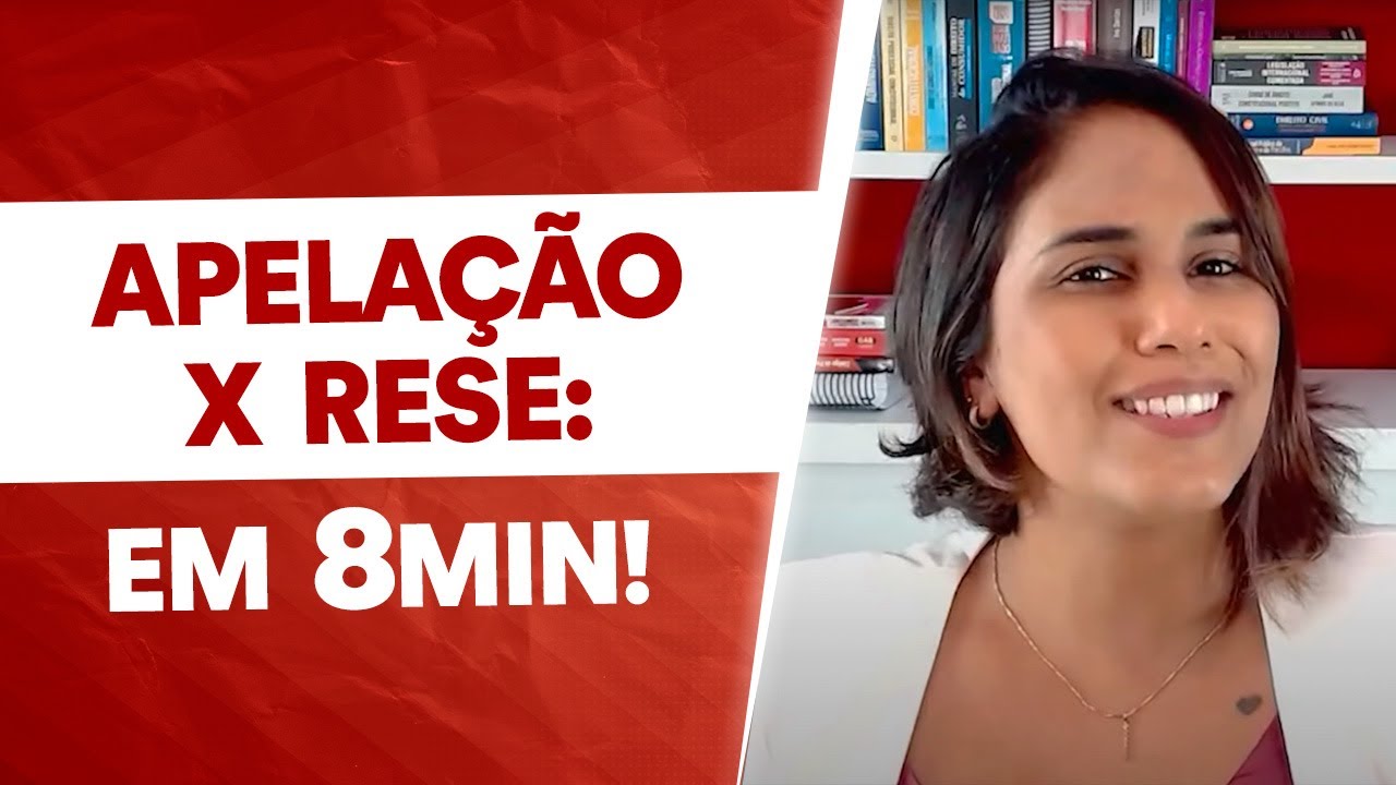 Nunca mais confunda Apelação e RESE nas provas de Processo Penal!