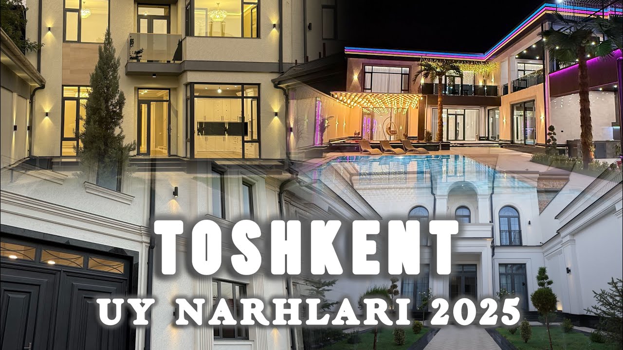 Toshkent Yangi Uy narhlari 2025 SENTABR