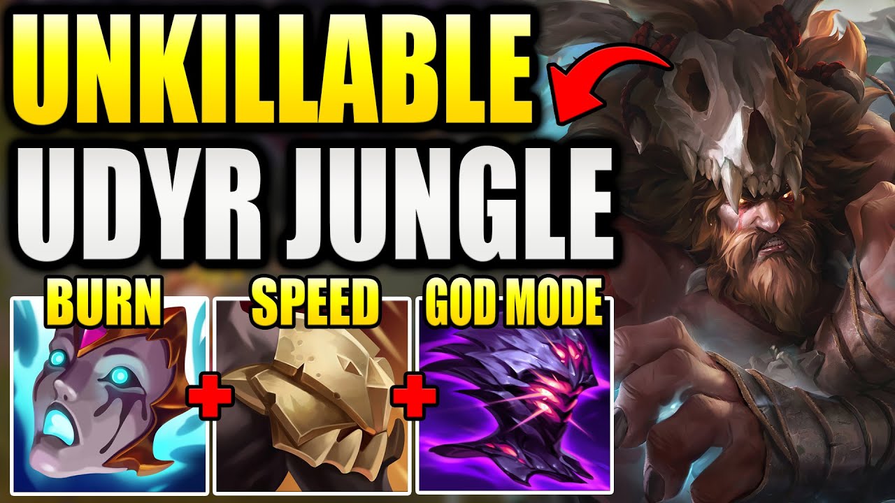 STOP BUILDING UDYR JUNGLE WRONG & YOU BECOME COMPLETELY UNKILLABLE.
