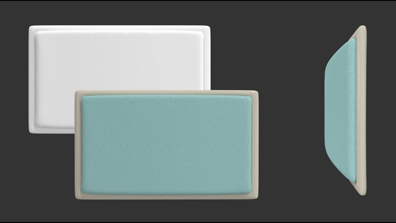Marvelous Designer 9.5:  Headboard - Plain Headboard