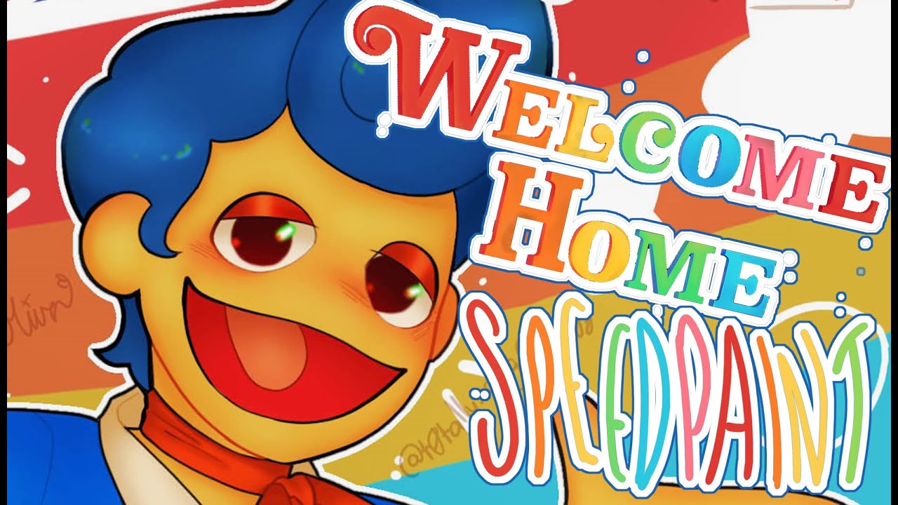 Wally Darling 🌈 || WELCOME HOME || fanart speedpaint