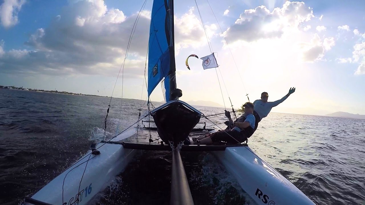 RS CAT 16 - sailing in Punta Chame - Panama I GoPro HD