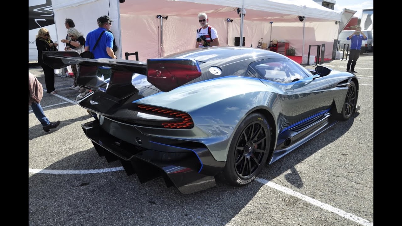 $2.3m Aston Martin Vulcan Insane V12 Engine Sound!