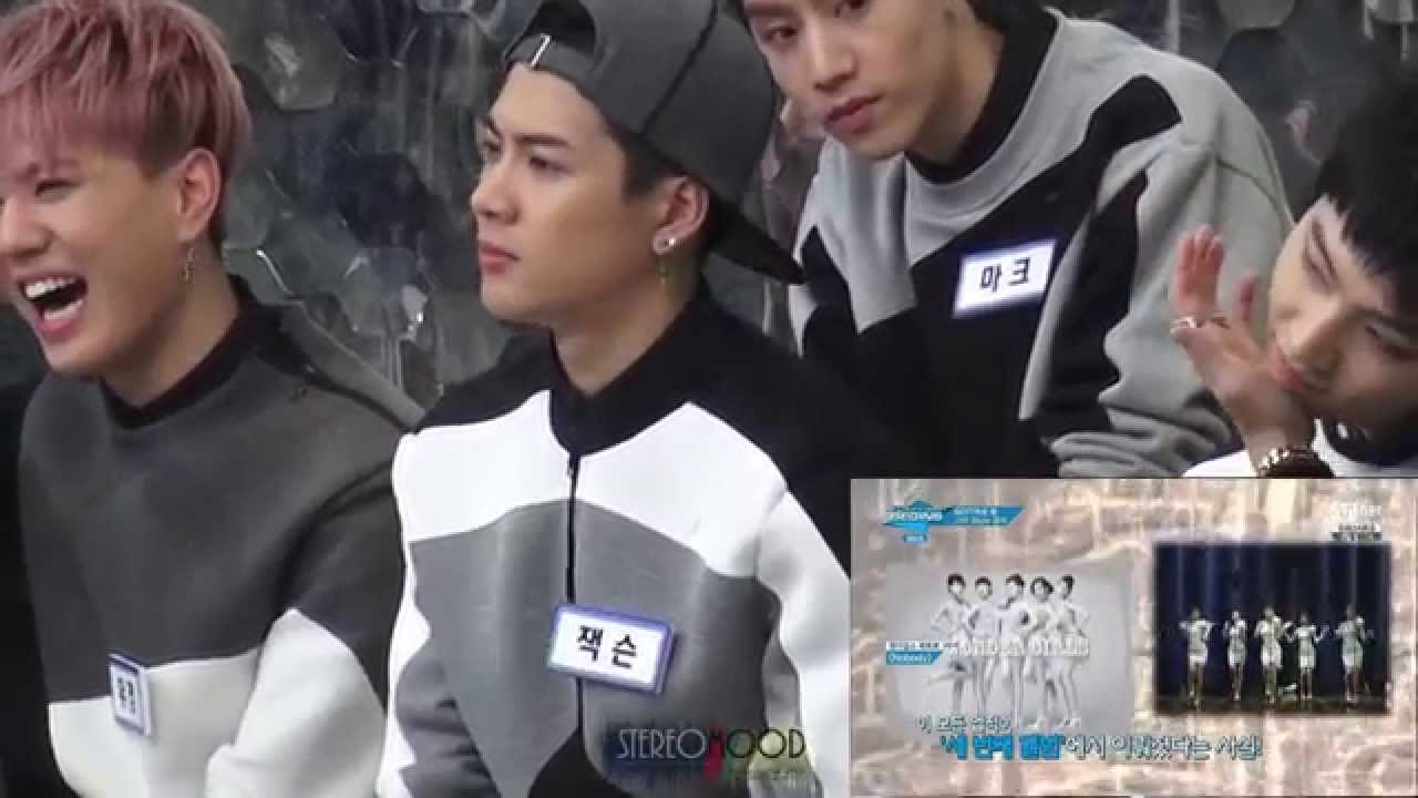 [직캠Fancam]141120 GOT7 React to JYP style formula(JACKSON)
