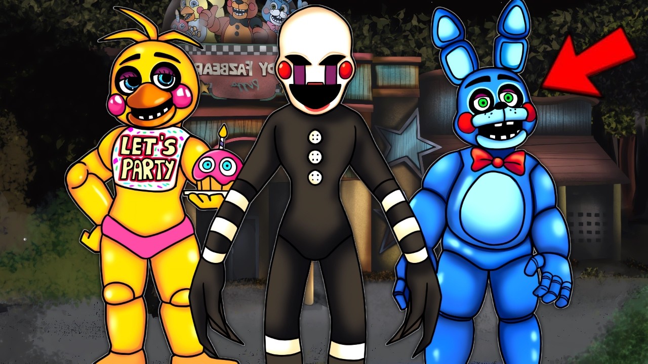 Encontre La Pizzeria De FNAF 2 La Pelicula En Roblox