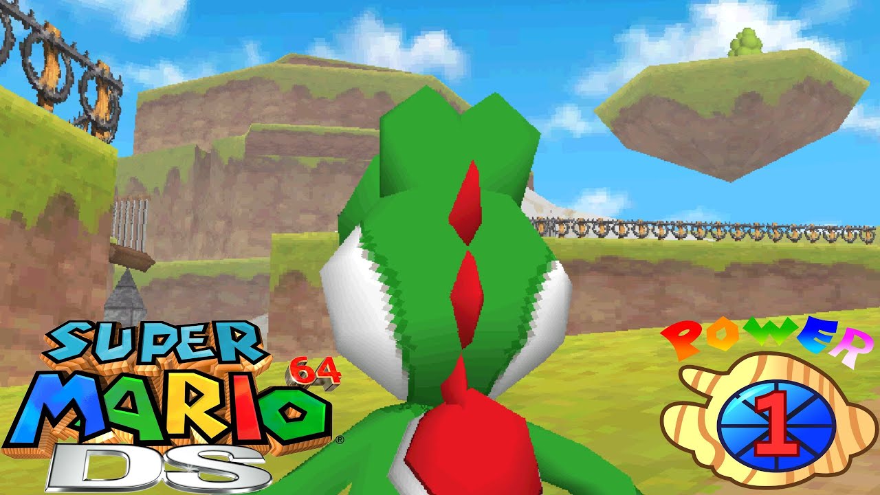 Super mario 64 DS (Part 1): Bob-omb Battlefield