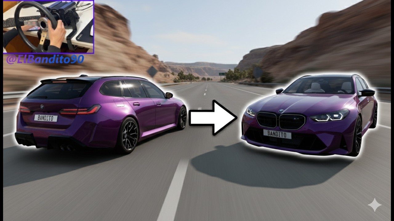 2025 BMW 5 Series M5 (G99) Mod Review & Gameplay | BeamNG.drive