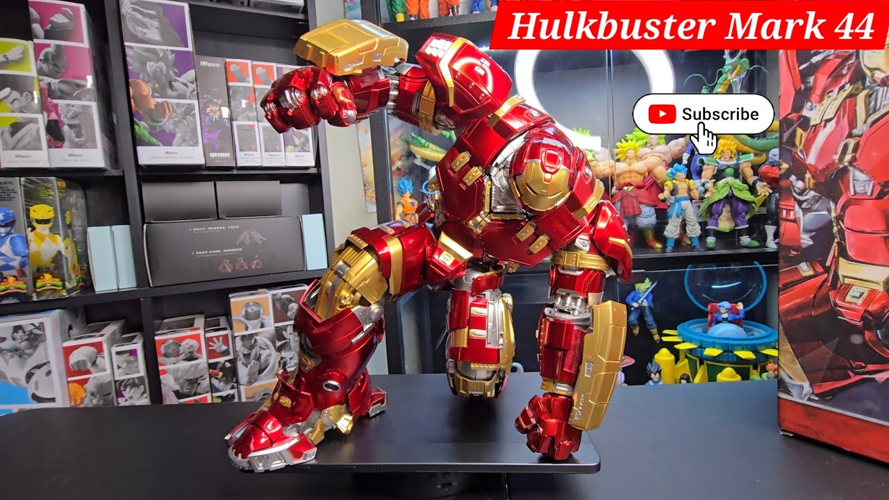 Three Zero Avenger's Age of Ultron Hulkbuster Mark 44 Unboxing/Review! 