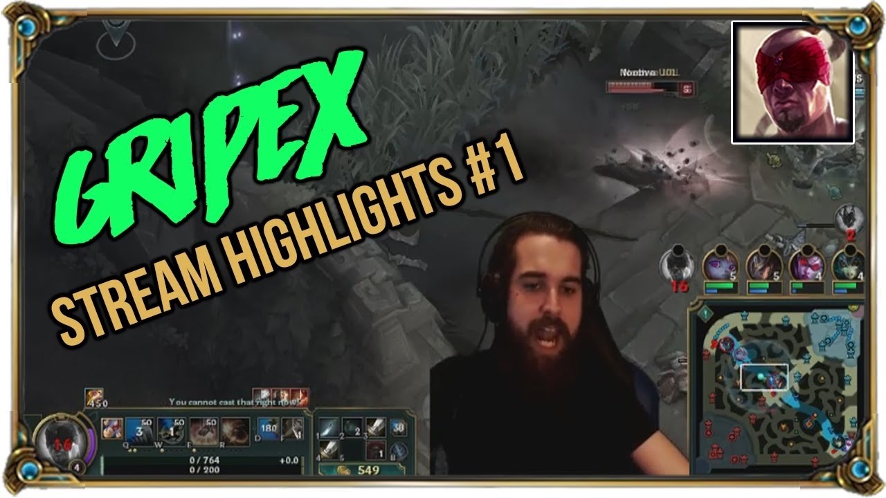 Gripex Stream Highlights #1  CYA Nerds!