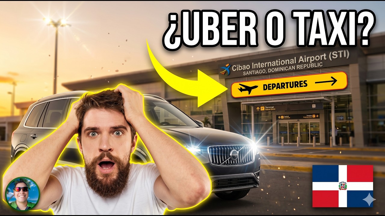 Uber-Taxi 🚕 Gurabo Santiago RD 👉 Cibao Aeropuerto STI🇩🇴