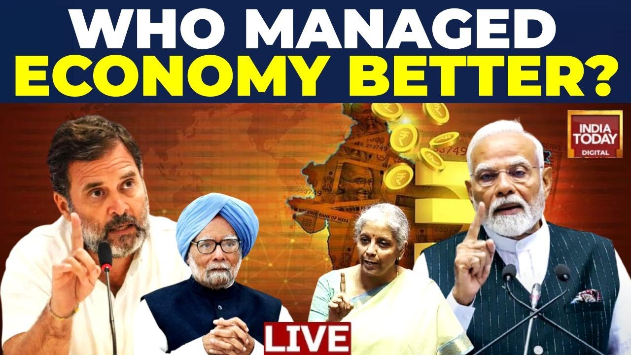 Mood Of The Nation LIVE | Who Managed The Economy Better | NDA Vs UPA | Modi Vs Rahul LIVE News