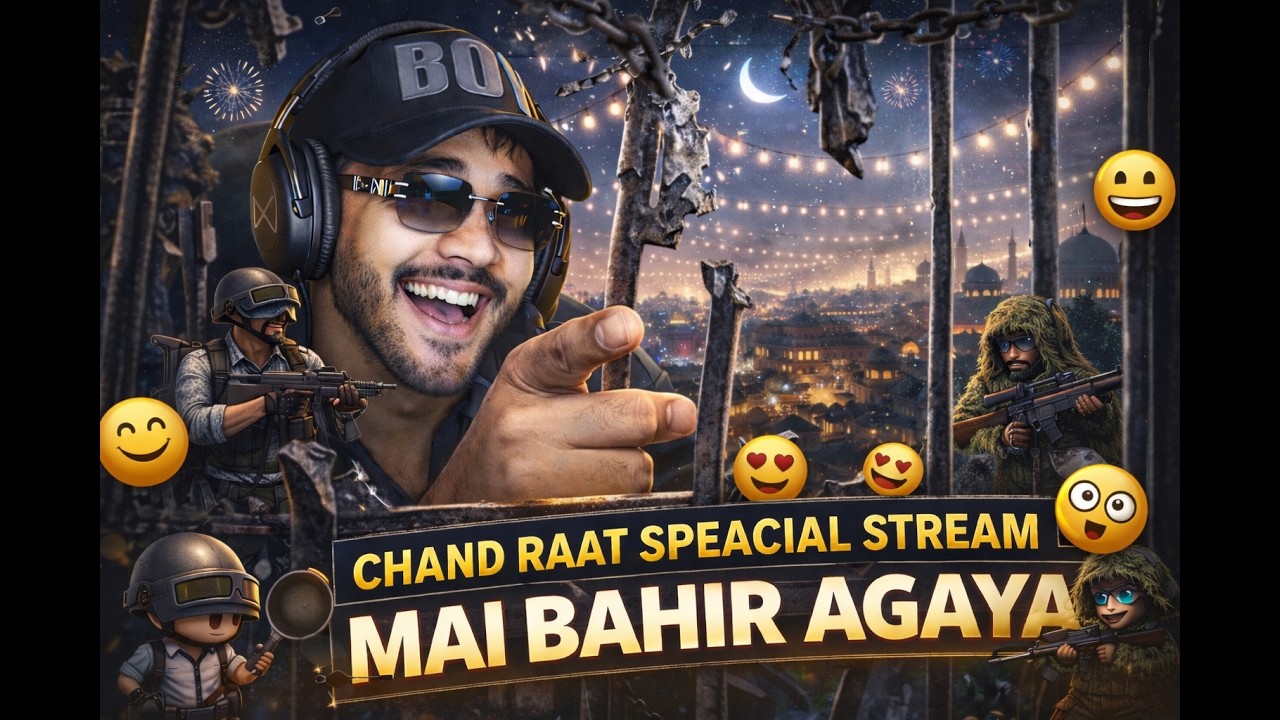 MAI BAHIR AGAYA😂 CHANDRAAT FUNSTREAM 😎