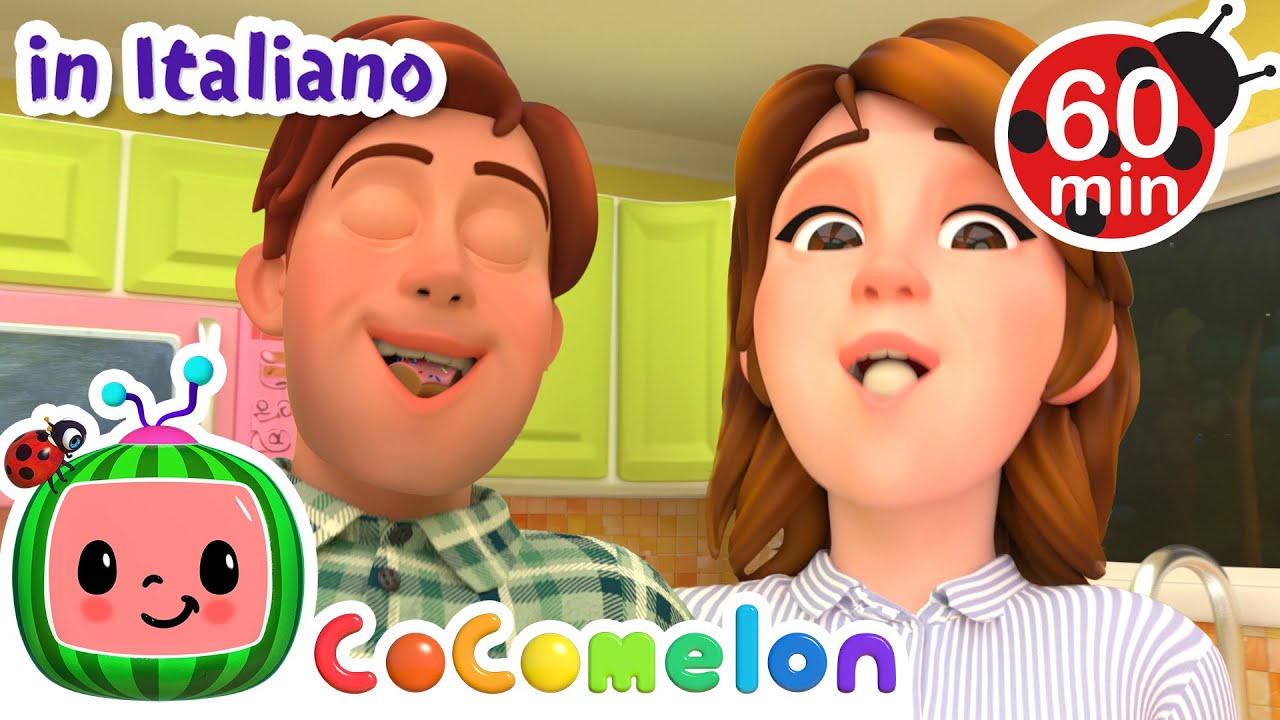 Mamma e Papa' Beccati a Mangiare 👀 | CoComelon Italiano - Canzoni per Bambini