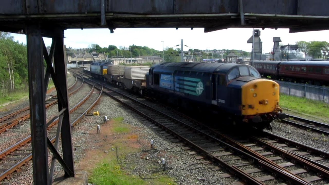 DRS 37603 t+t 57011. 6C52. Carnforth. 31/05/13