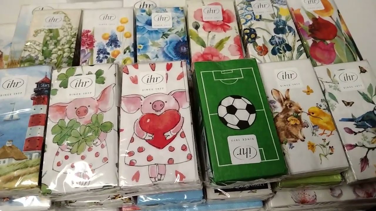 marcowy zestaw serwetek i papierów z fb