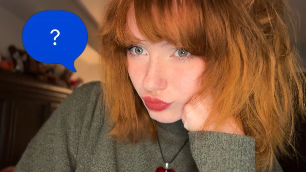 asmr asking you random personal questions 📝🧠❓ear to ear binaural , soft spoken & whispers for sleep