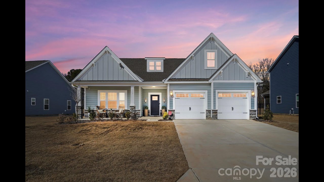 New Residential listing for sale found at 1342 Links Crossing Drive, Monroe, NC 28112