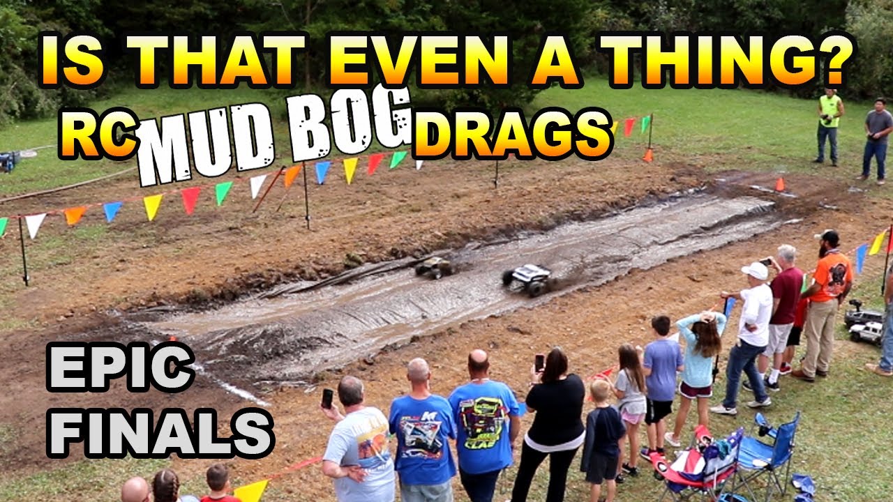 RC Drag racing - Mud Bog - Epic finals too close to call