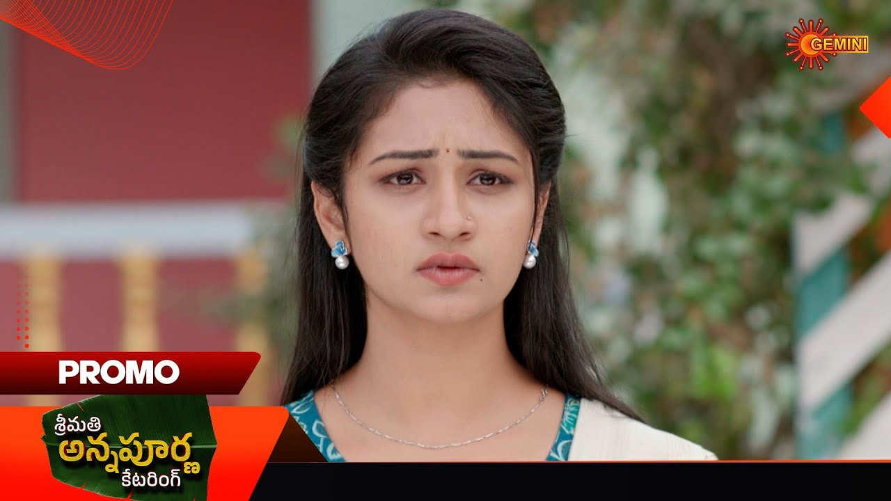 Srimati Annapurna Catering - Promo | 14 Feb 2026 | Telugu Serial | Gemini TV