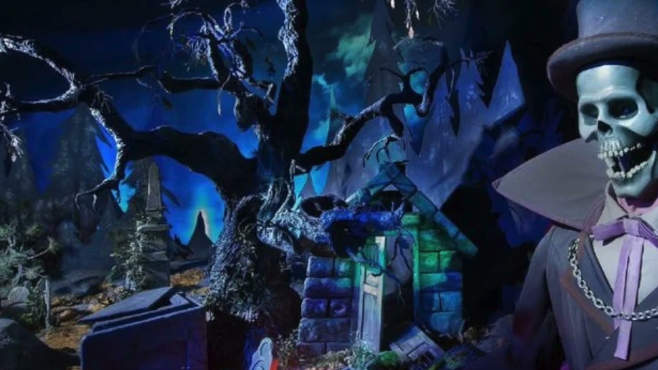 Phantom Manor / Haunted Mansion -  Graveyard and Crypt MASH-UP WIP 3