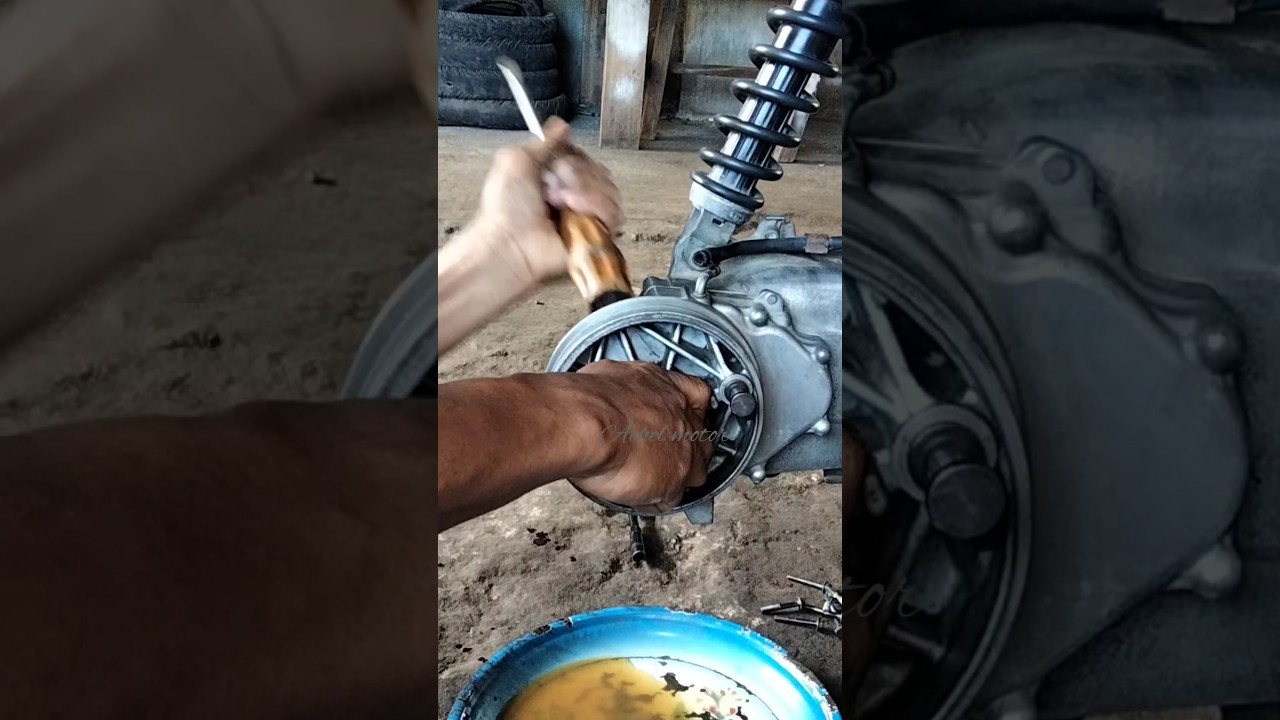 #cara bongkar box gigi gardan vario. #shortsfeed #shortsyoutube #shortsvideo #achelmotor