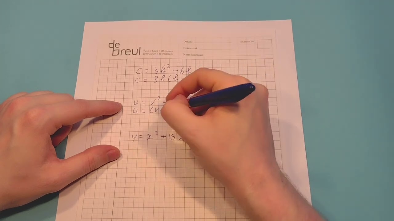 Ontbinden in factoren: Voordoen