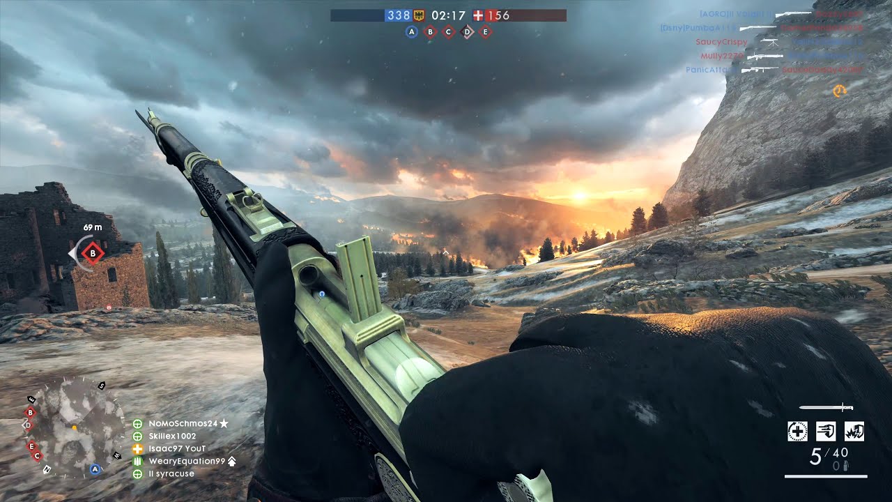 Battlefield 1: Conquest Assault gameplay (No Commentary)