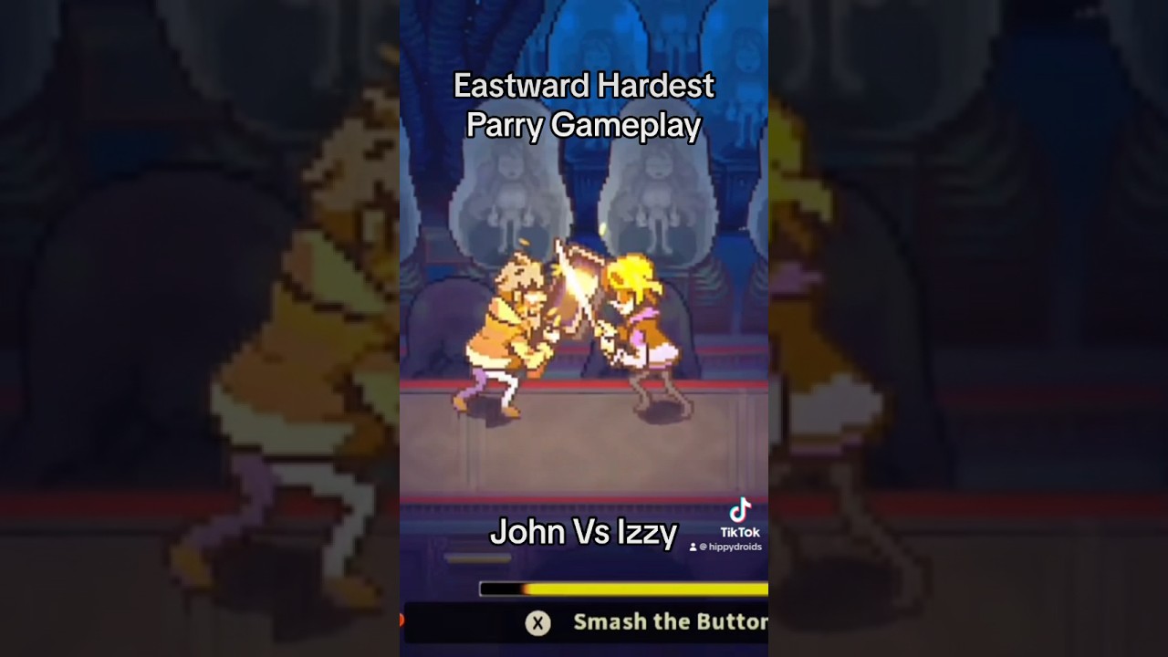 JOHN VS IZZY HARDEST BOSS EVER(?) #eastward #indiegame #indonesia
