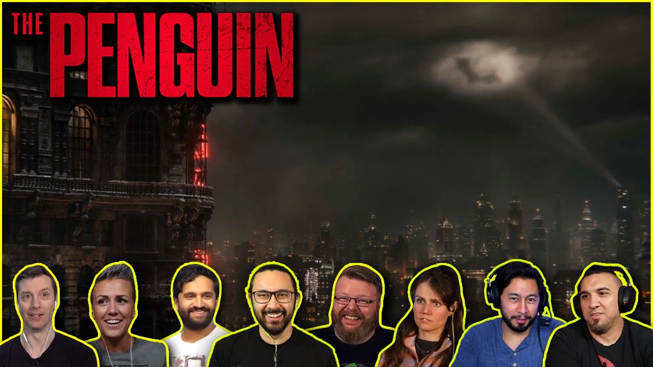 Reactors Reactions to THE BAT SIGNAL | The Penguin 1x8 