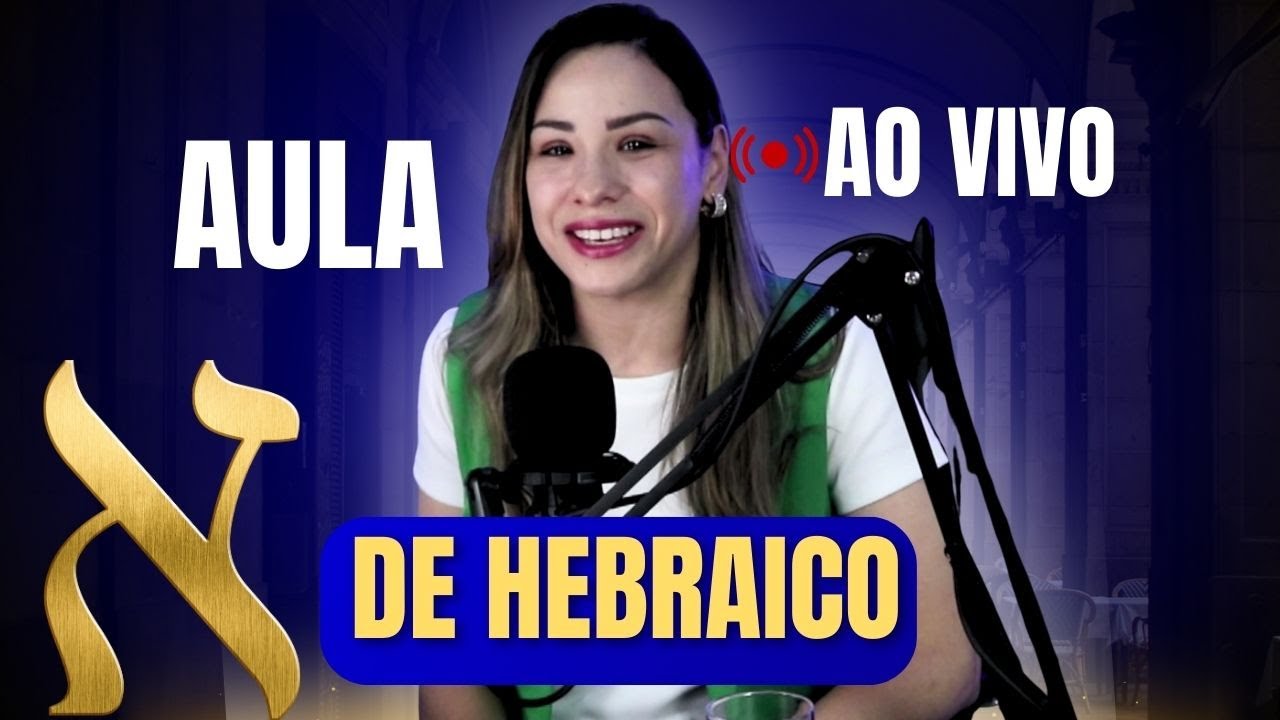 Aula de hebraico Ao vivo