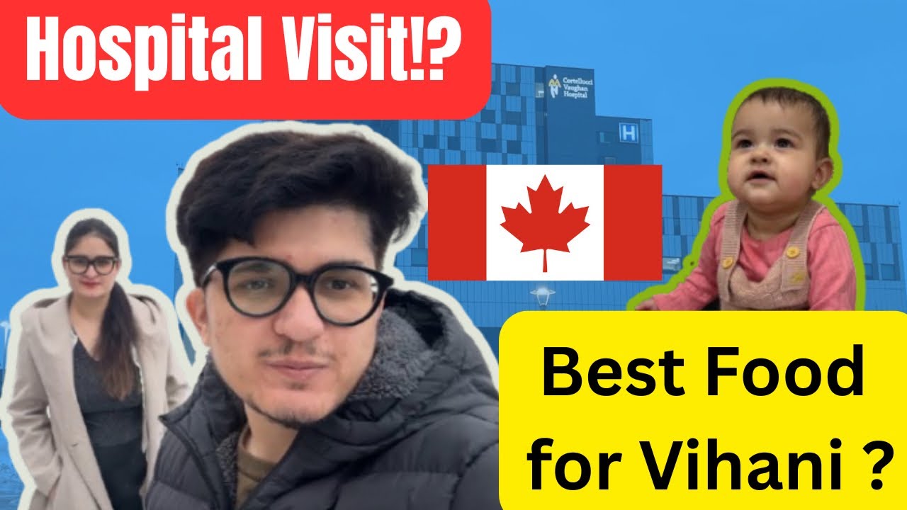 Why We Visited the Hospital 🇨🇦 | Best Food for 6 Month Old Baby Vihani 👶 | Indian Puja Shopping 