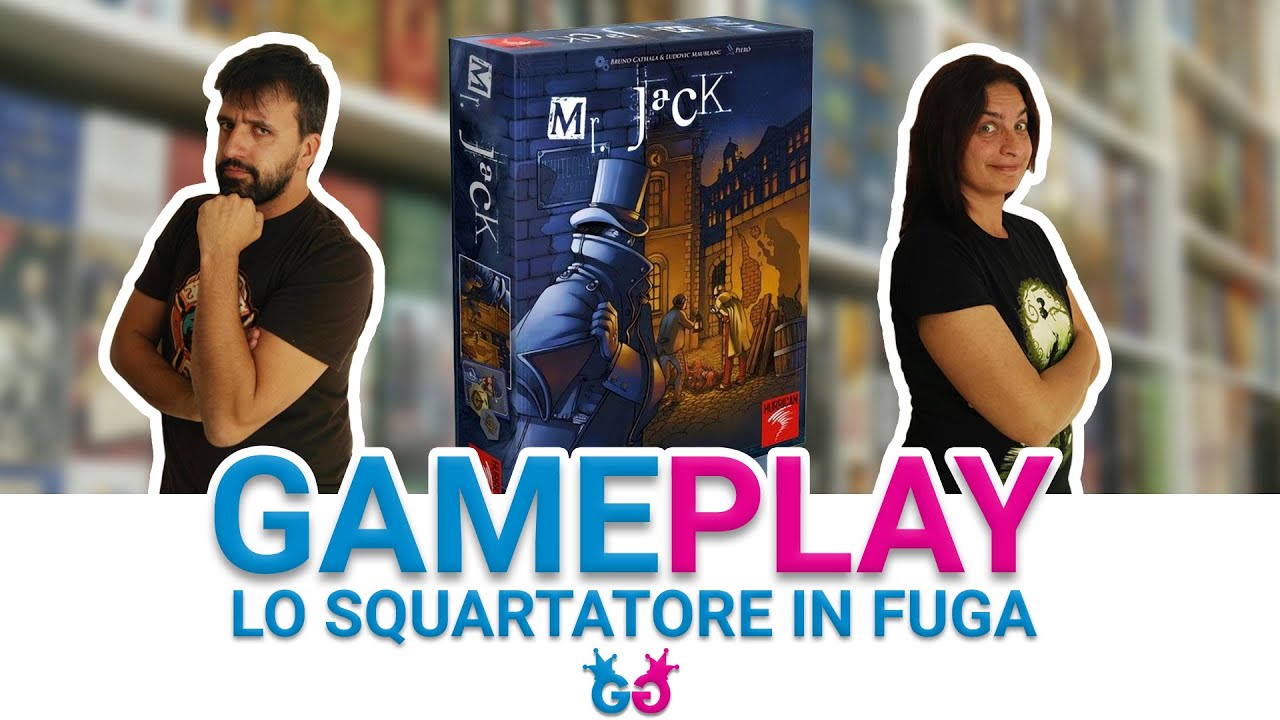 Mr Jack Partita Completa al Gioco da Tavolo sulle tracce di Jack lo Squartatore