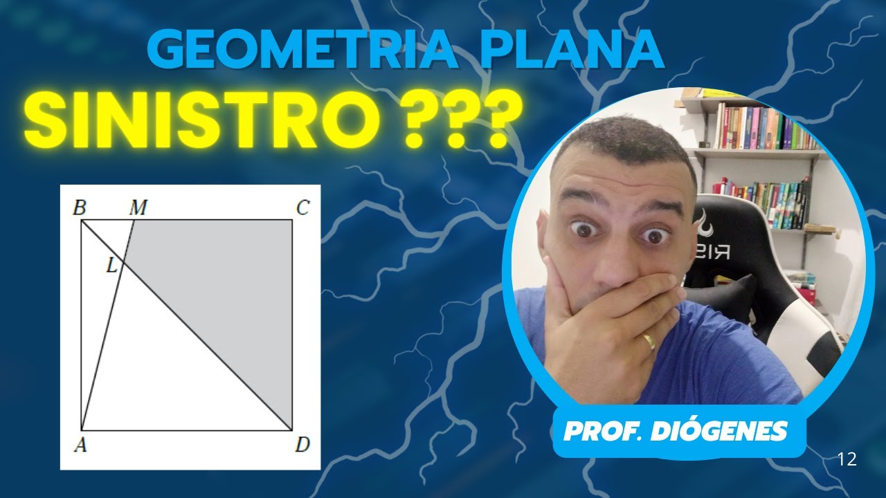 Essa é mais tranquila ??? Áreas - Geometria Plana - Estilo CN