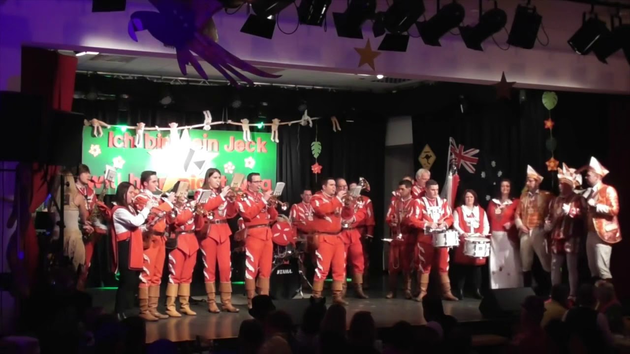 Kappensitzung 2019 - Auftritt Prinz Buffy I. & Fanfarenzug Linz am Rhein