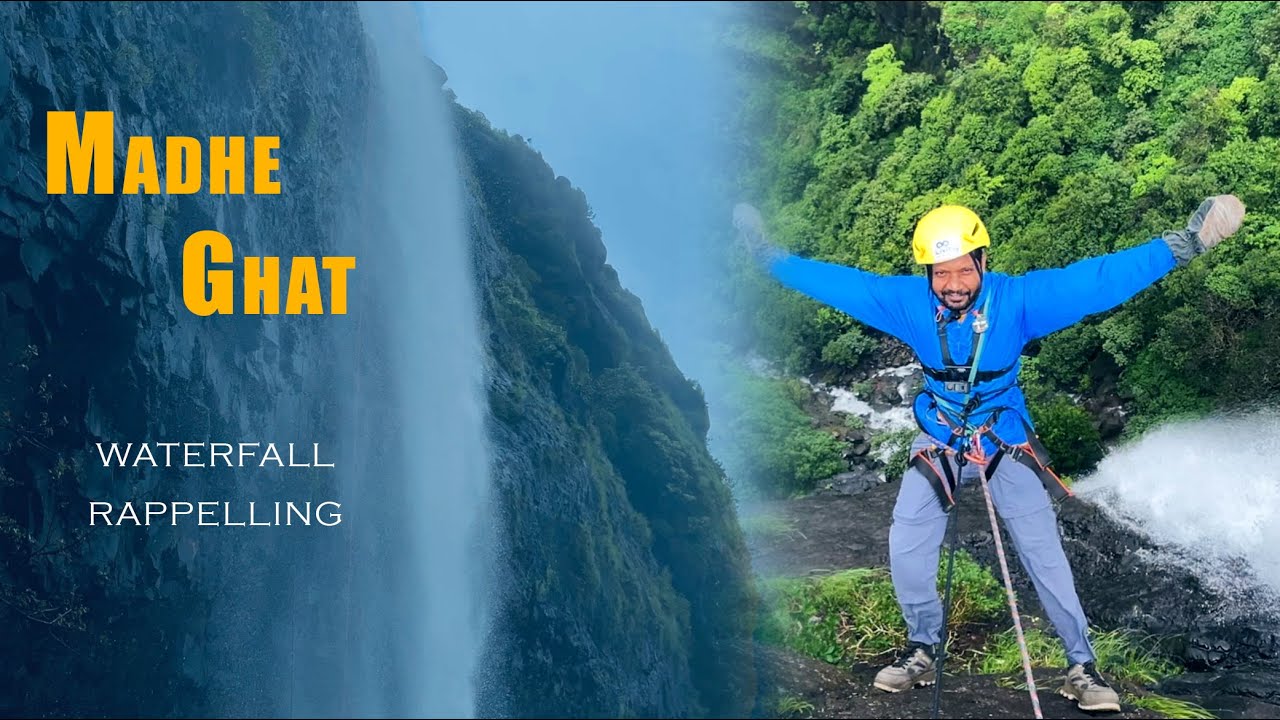 Madhe Ghat Waterfall Rappelling Near Velhe | Complete Detail | मढे घाट